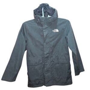 Boys The North Face Jacket Size M 10/12 Gray Outerwear